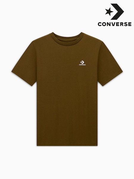 Converse Green Classic 100% Cotton T-Shirt (B00226) | AED134