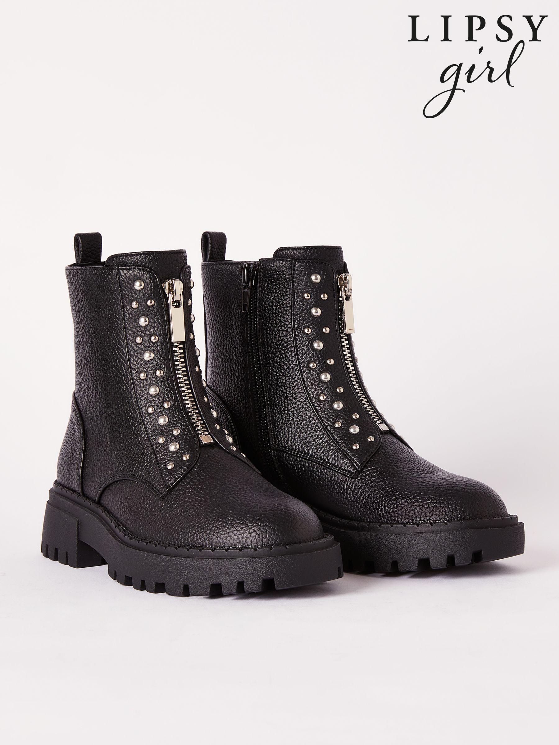 Lipsy studded rand ankle boots new arrivals