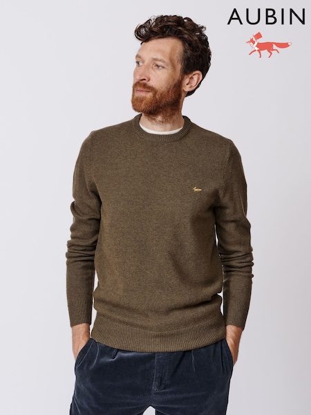 Aubin Westbourne Wool Crew Neck Jumper (B00647) | €53