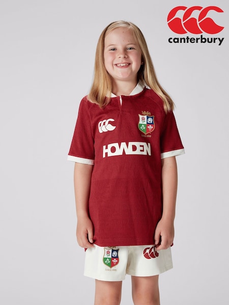 Canterbury Red British & Irish Lions Rugby Replica Jersey (B00654) | €85
