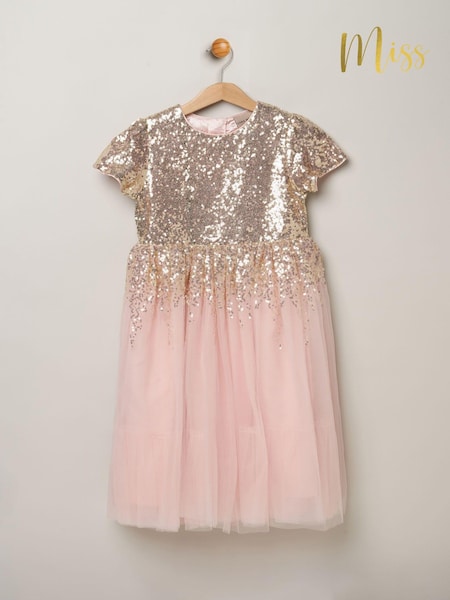 Miss Sequin Waterfall Tulle Skirt Dress (B00902) | €35