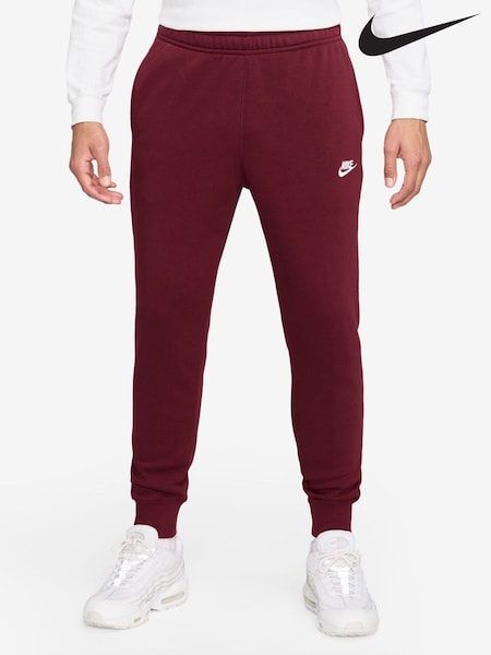 Nike Team Red/White Club Joggers (B01046) | €33