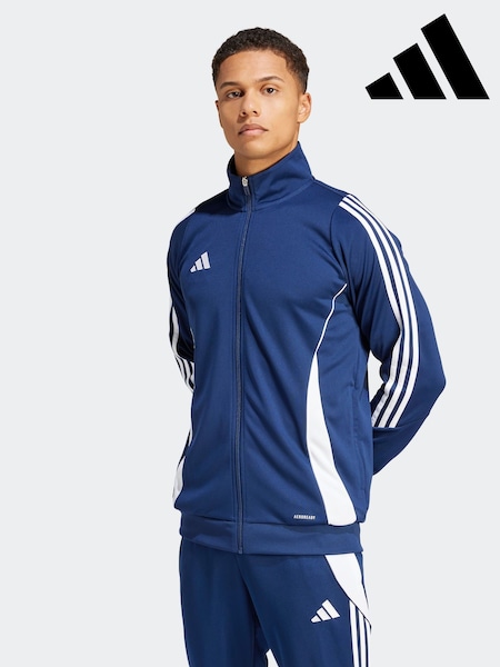 adidas Navy/White Tiro 24 Training Track Top (B01193) | R$ 395