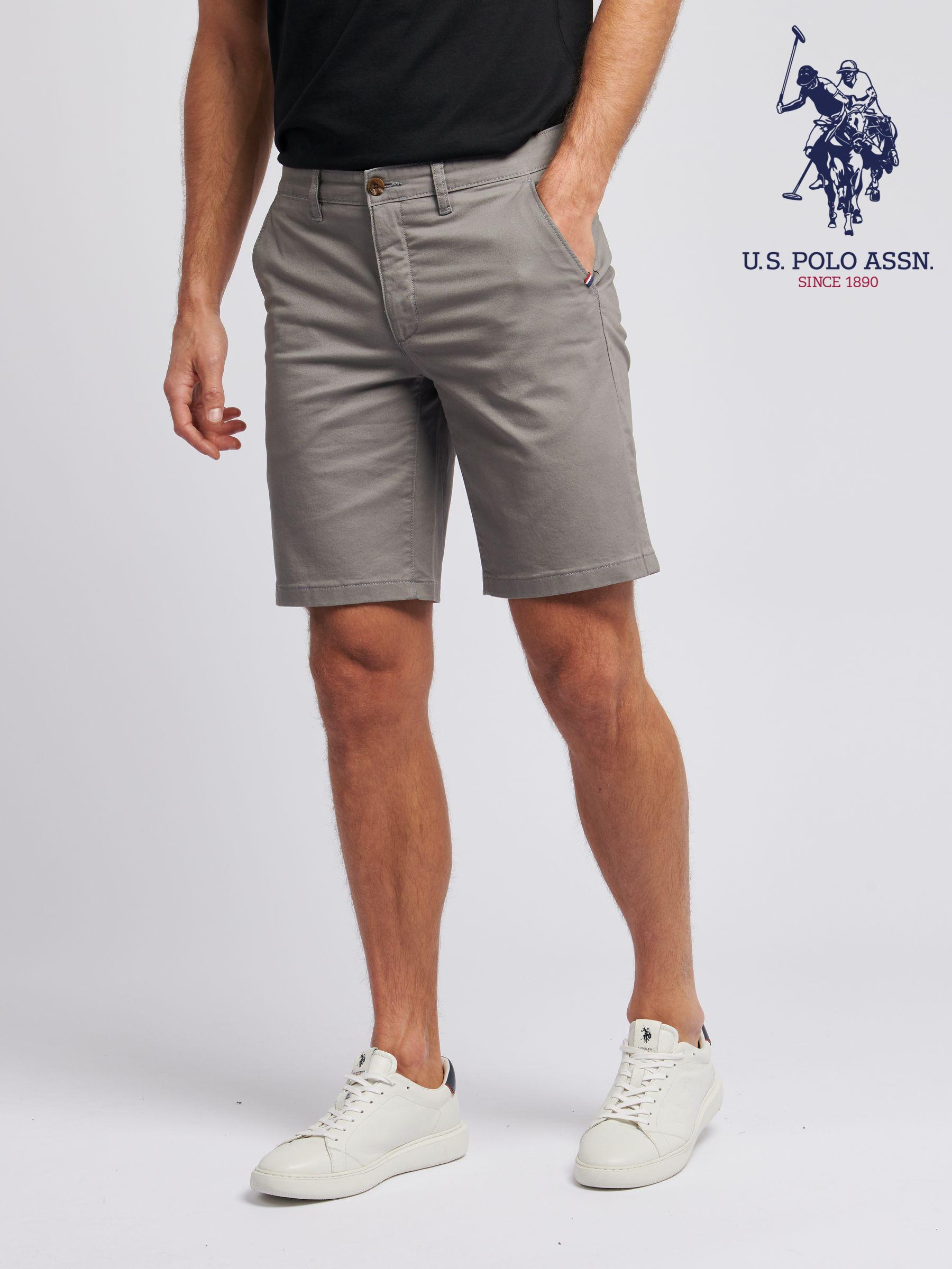 Men s Grey Chino Shorts Brandedfashion Next Luxembourg