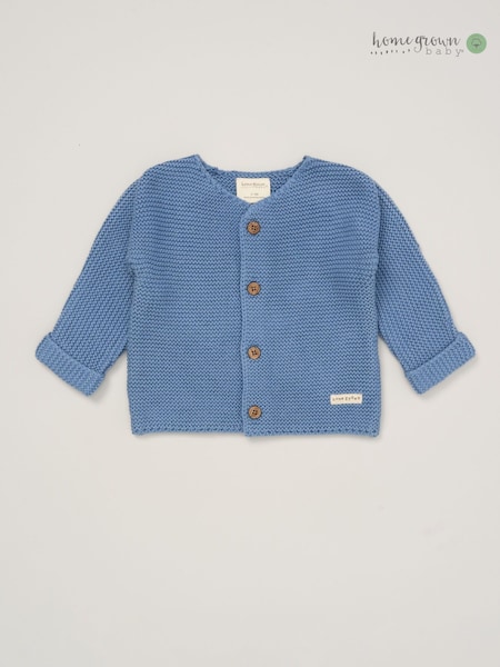 Homegrown 100% Organic Cotton Knitted Cardigan (B01476) | AED52
