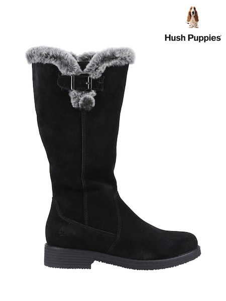 Negru - Cizme lungi Hush Puppies Millie (B01491) | 480 LEI