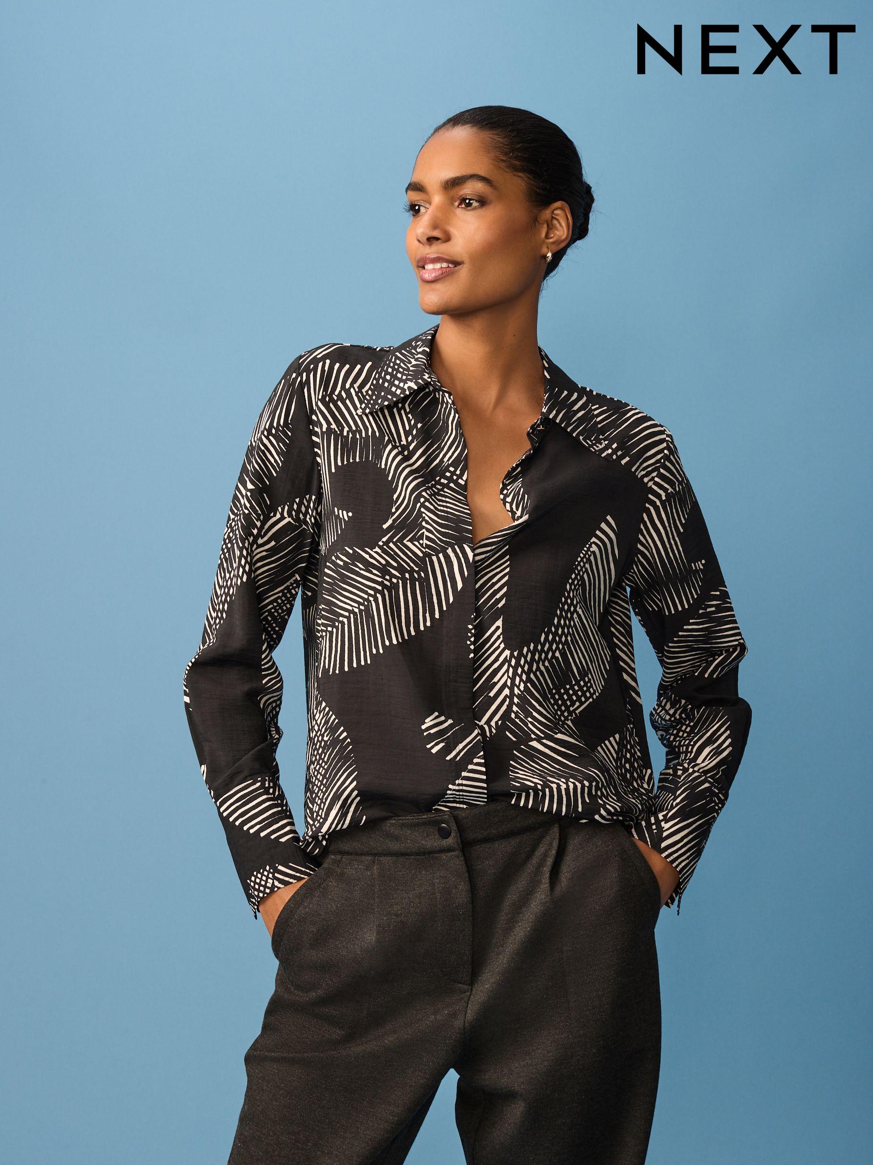 Women s Regular Shirts Long Line Tops Next United Arab Emirates