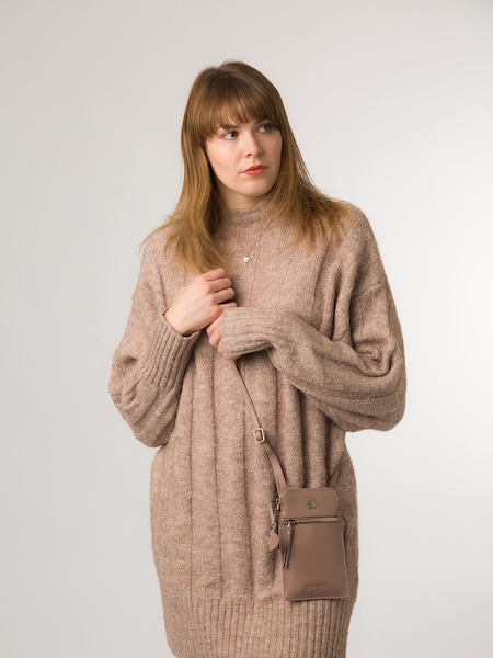 Nua - Conkca Bambino Leather Cross-Body Phone Bag (B01588) | R$ 345