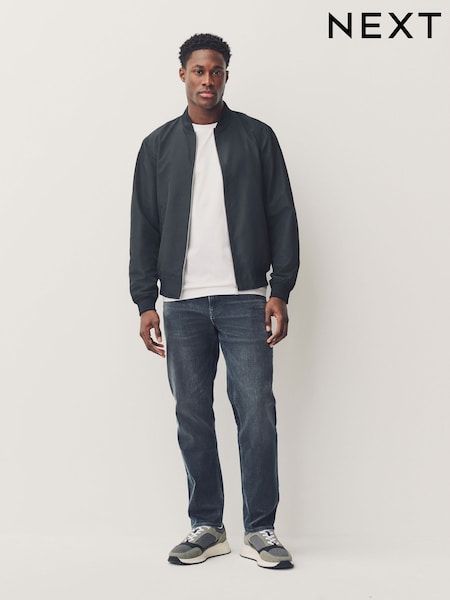 Charcoal Grey Slim Fit Authentic Stretch Denim Jeans (B01660) | €34