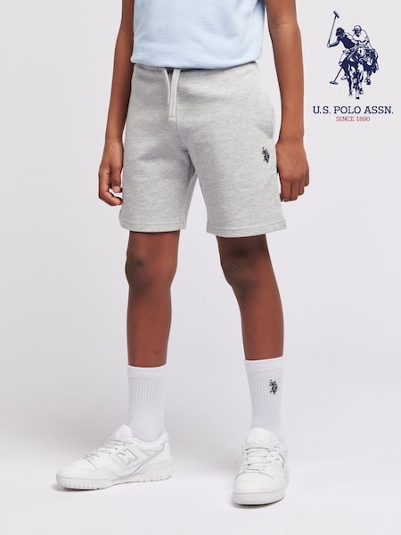U.S. Polo Assn. Grey Boys 100% Cotton Double Horsemen Sweat Shorts (B01661) | 1,802 UAH - 2,163 UAH