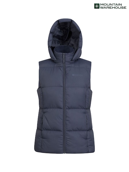 Mountain Warehouse Blue Astral II Womens Water-Resistant Padded Gilet (B02045) | €74