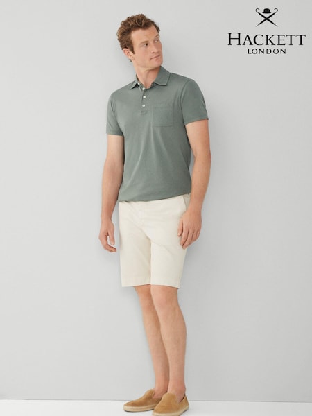 Hackett London Men Brown 100% Cotton Shorts (B02052) | €73