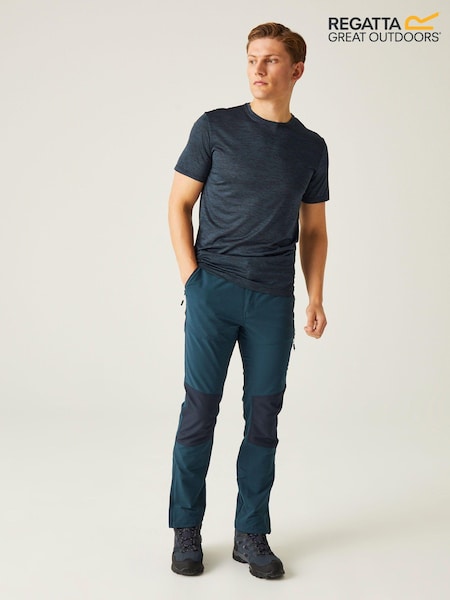 Regatta Blue Questra V Stretch Walking Trousers (B02118) | €70