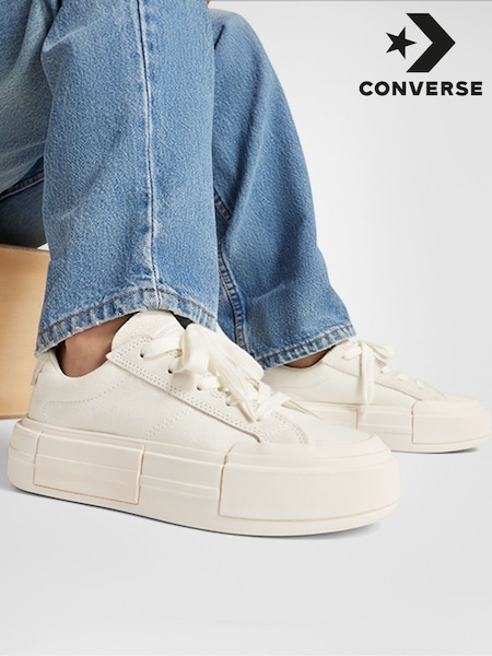 Converse Cream Chuck Taylor All Star Cruise Trainers (B02609) | ₪377
