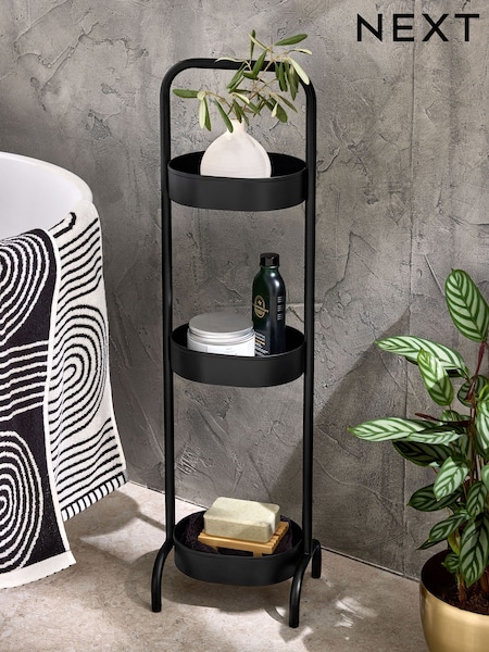 Black Metal Storage Caddy (B02615) | CHF 48