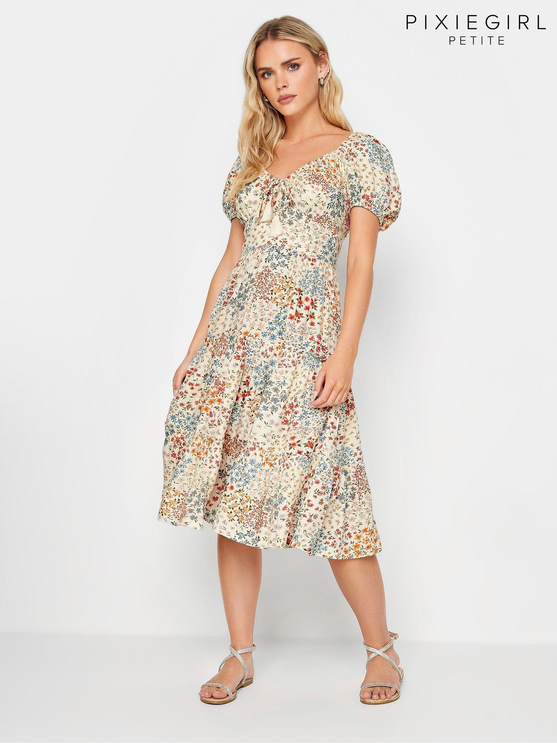 Women s Pixie Girl Petite Midi Summer Dress Casual Dresses Next Oman