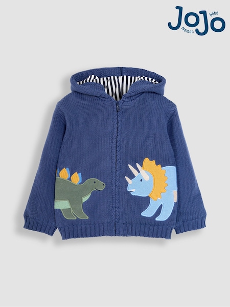Jojo Maman Bébé Dino Hooded Cosy Hoodies (B02794) | ‏141‏₪
