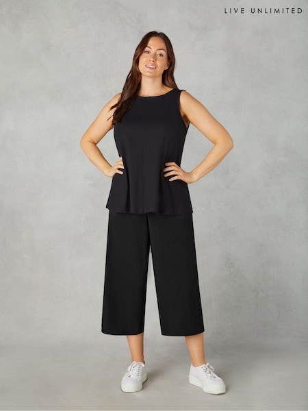 Live Unlimited Curve Petite Pull-On Cropped Trousers (B02887) | 175 LEI