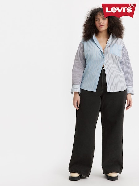 Rosie Posie - Levi's® Ribcage Jeans mit weitem Bein aus 100 % Baumwolle (B04018) | 100 €
