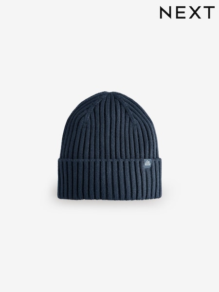 Navy Blue Knitted Beanie Hat (1-16yrs) (B04066) | €4 - €8
