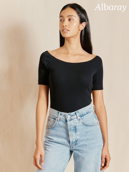 Musta - Albaray Bardot Musta Top (B04079) | €46