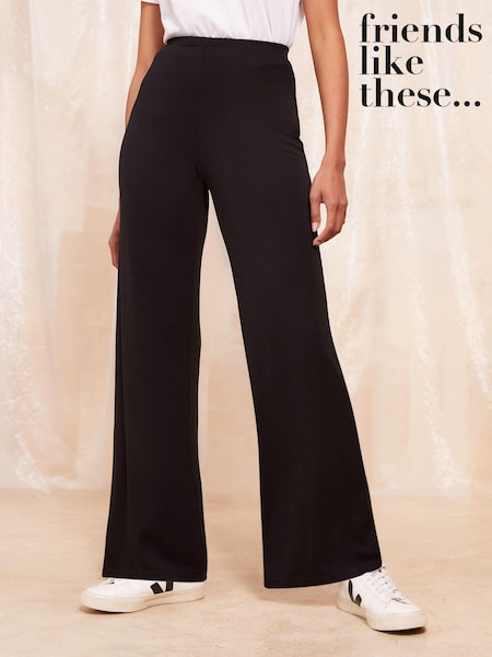 Friends Like These Jersey Wide Leg Trousers (B04086) | 22 €