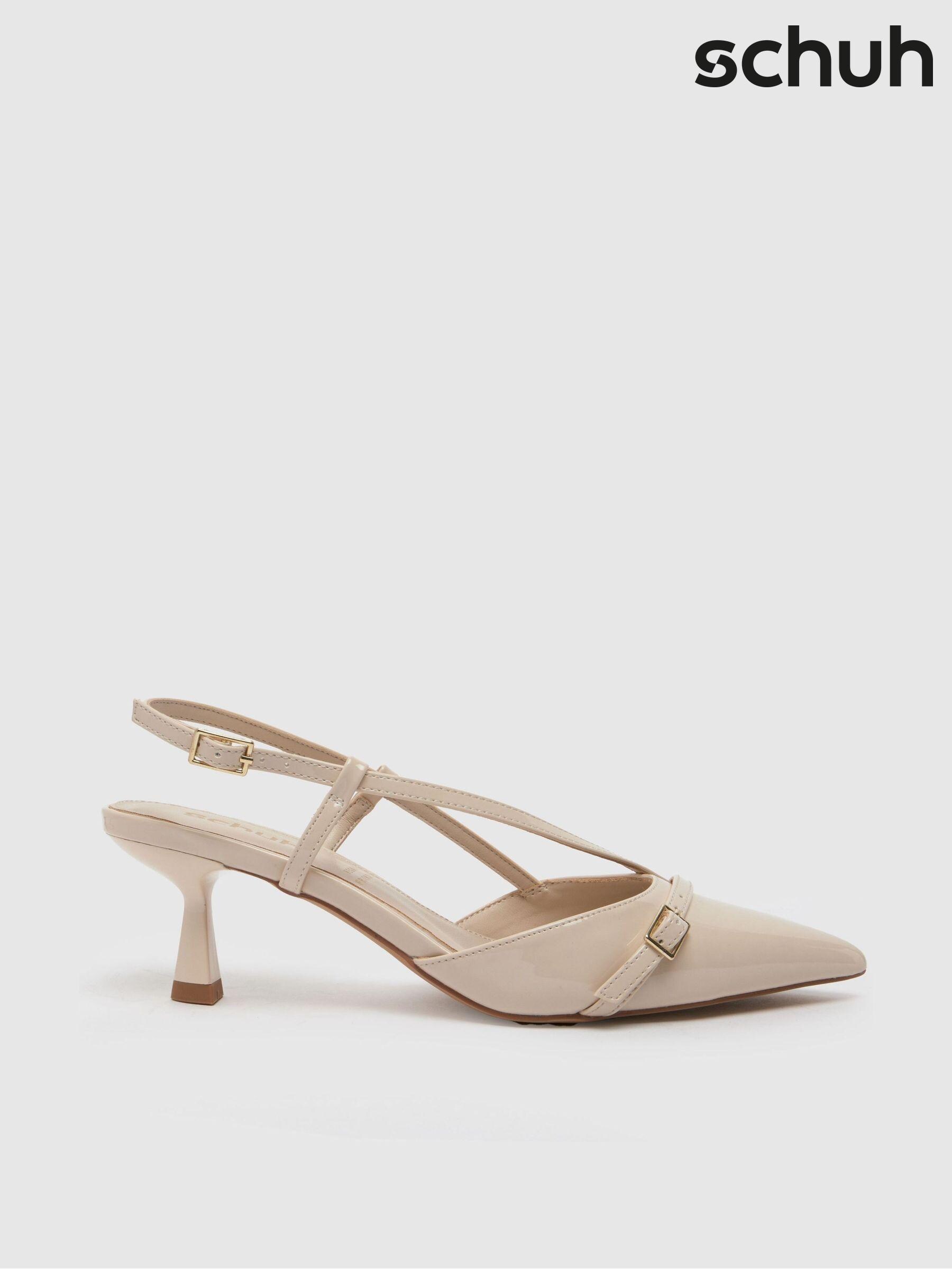 Low heel slingback sandals outlet
