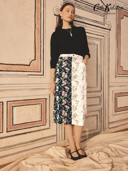 Cath Kidston Pleated 100% Cotton Skirt (B04617) | ‏312‏₪
