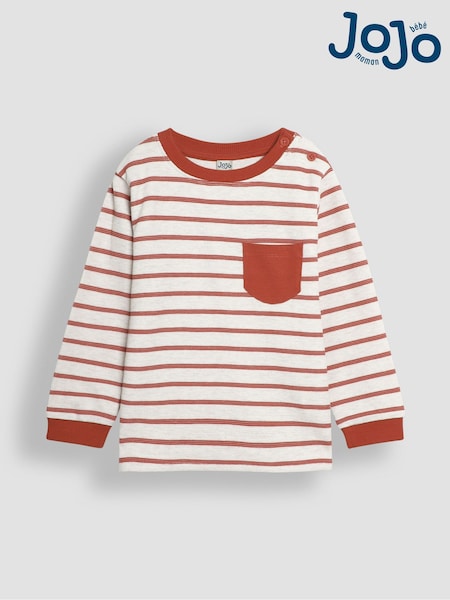 Natur - Jojo Maman Bébé Streifen Top (B04725) | 22 €