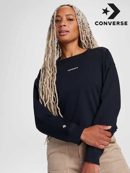Converse Wordmark Long Sleeve T-shirt (B04885) | ‏9 ر.ع.‏
