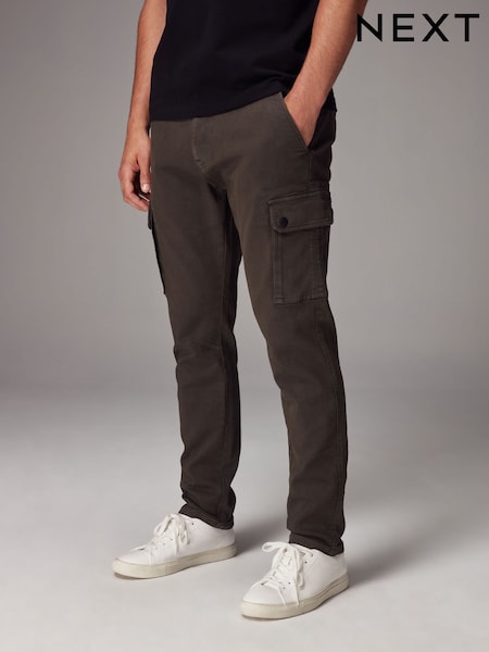 Колір хакі - Motionflex Stretch Cargo Trousers (B05005) | 1 411 грн