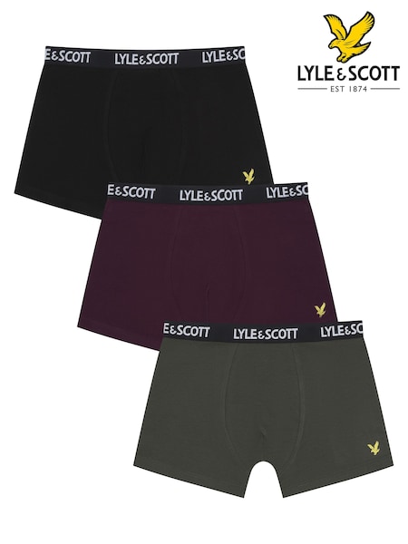 Lyle & Scott Underwear Boys Markus Trunks 3 Pack (B05232) | 28 €