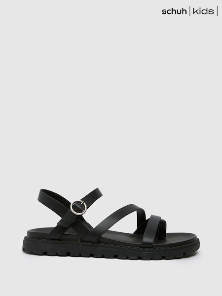 Schuh Youth Trula Strippy Sandals (B05288) | AED204