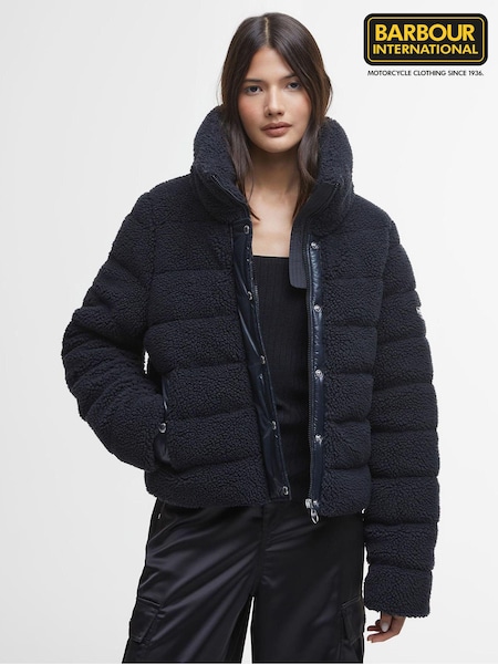 Barbour® International Franchesca Boxy Fleece Quilt Jacket (B05886) | €114