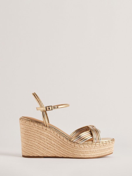 Ted Baker Natural Amaalia High-Heeled Wedges (B05961) | €77