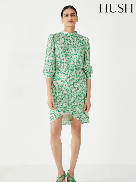 Hush Green Sammy Mini Dress (B06257) | €19