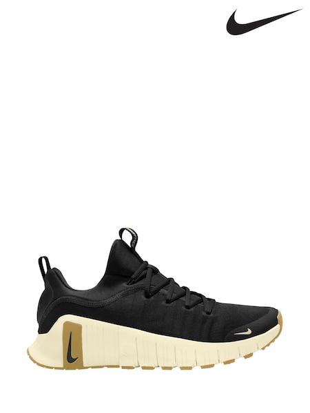 Nike Black/Yellow Free Metcon 6 Gym Trainers (B06271) | €172