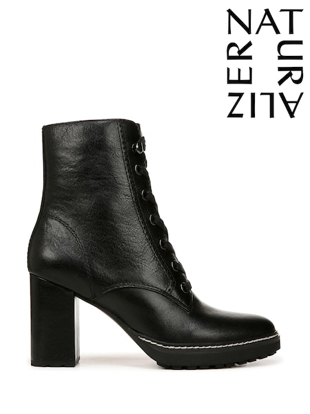 Naturalizer Callie Black Boots (B06544) | 1,378 LEI