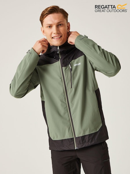 Regatta Green Highton Stretch II Waterproof Jacket (B06561) | AED204