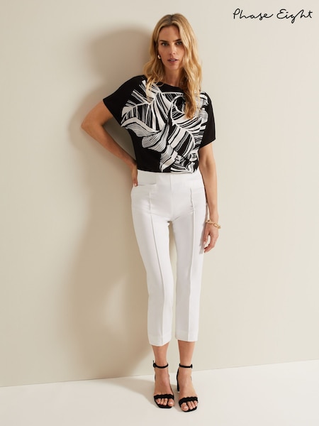 Phase Eight Miah Stretch Capri Trousers (B06608) | ‏172 د.إ.‏