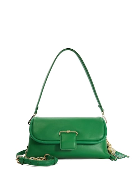 Dune London Green Chelsea Pillow Shoulder Bag (B06844) | AZN 401