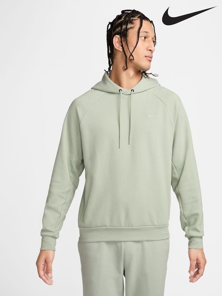 Grön - Nike Primary Dri-fit Uv Pullover Versatile Hoodie (B07062) | kr1 029