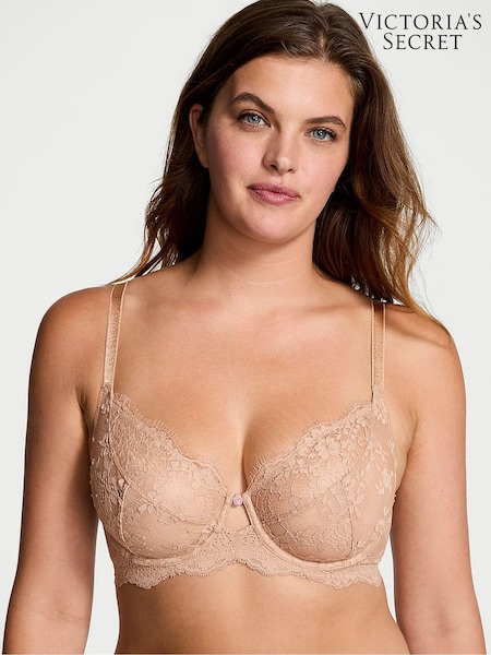 Victoria's Secret Praline Nude Full Cup Support Lace Bra (B07129) | €56