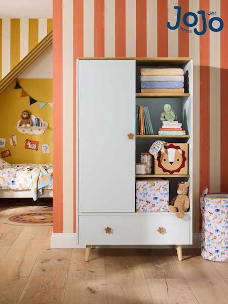 Jojo Maman Bébé White Asta Double Wardrobe (B07251) | €605
