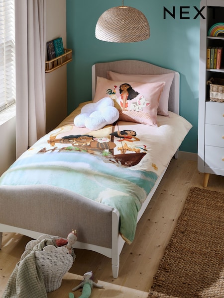 Natural Disney Moana 100% Cotton Duvet Cover and Pillowcase Set (B07293) | CA$64 - CA$104