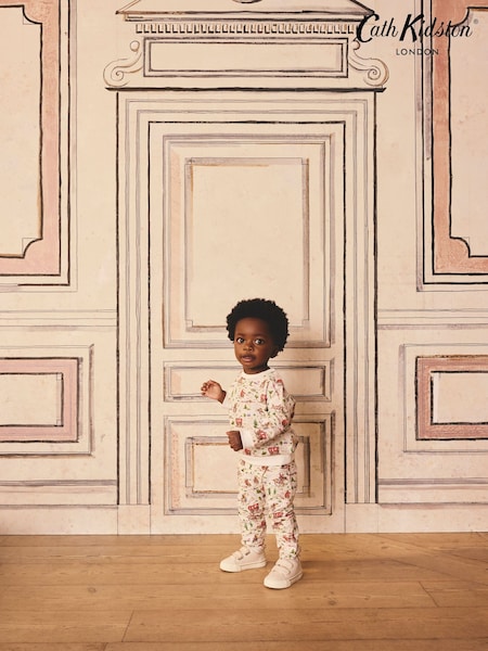 Ecru Cowboy - Cath Kidston Baby Sweatshirt And Joggers Set (B07350) | ‏75‏₪ - ‏84‏ ₪