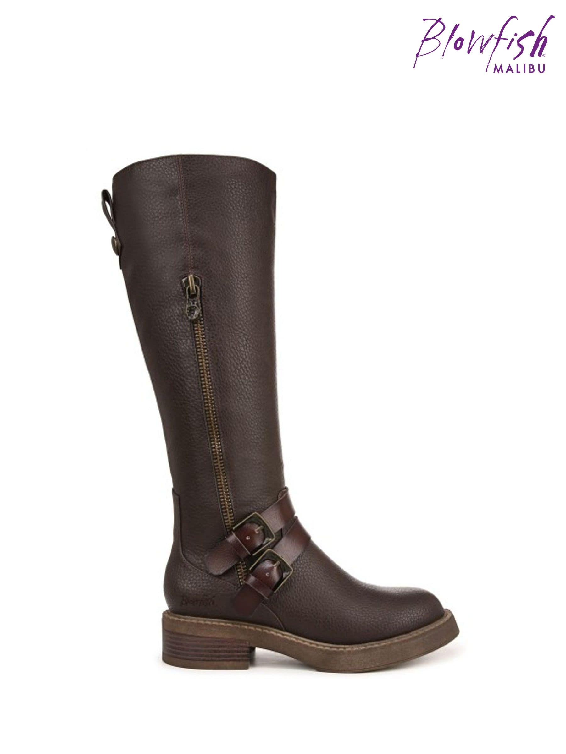 Ladies mid calf biker boots clearance