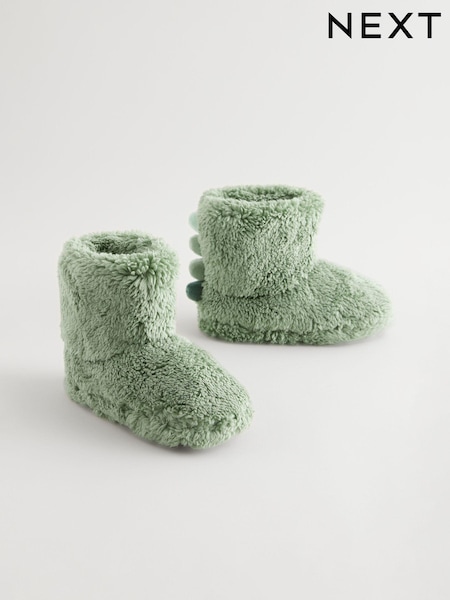 Groen - Warm Lined Slipper Boots (B07880) | € 13 - € 16