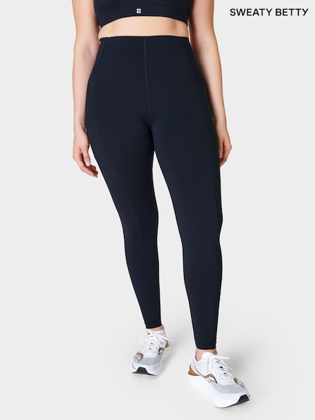 Черный - Sweaty Betty Power UltraSculpt 7/8 High Waist Leggings (B10063) | €117