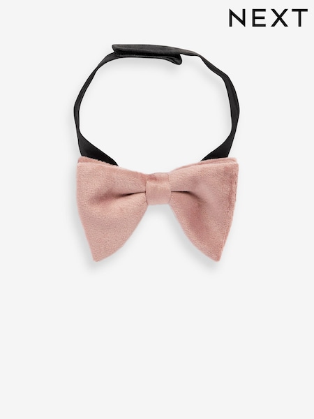 Pink Velvet Bowtie (1-16yrs) (B10091) | € 4